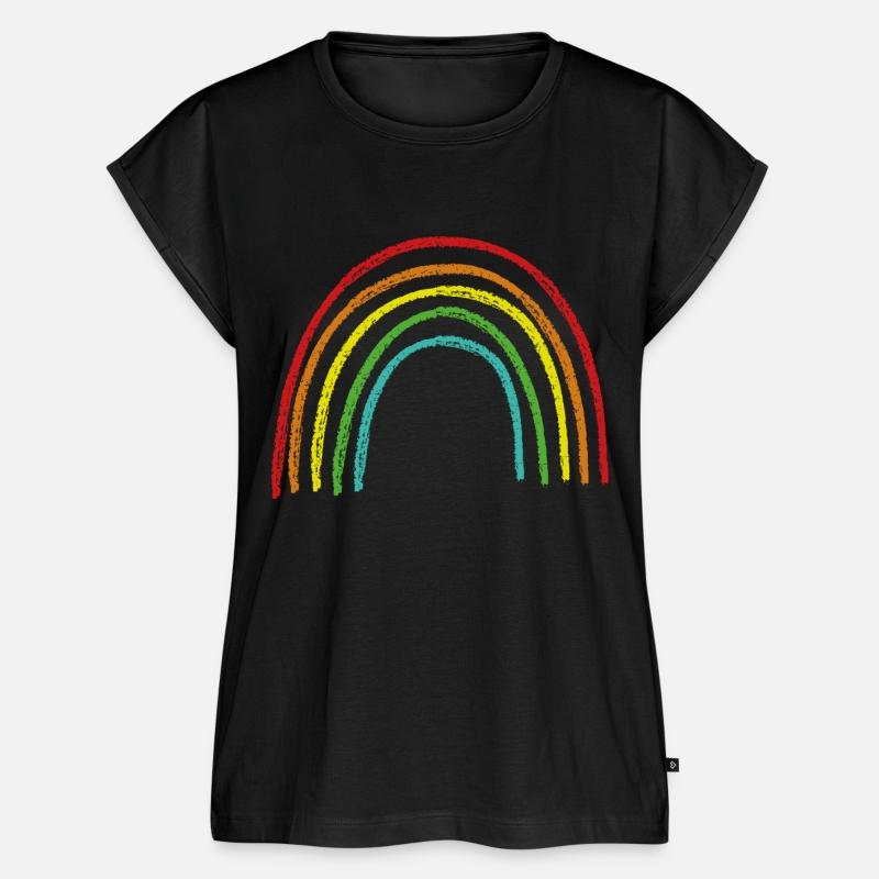 Rainbow flag colors for gay and lesbian awareness