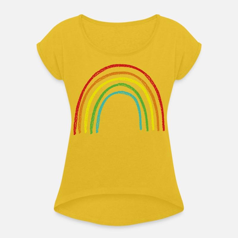 Rainbow flag colors for gay and lesbian awareness