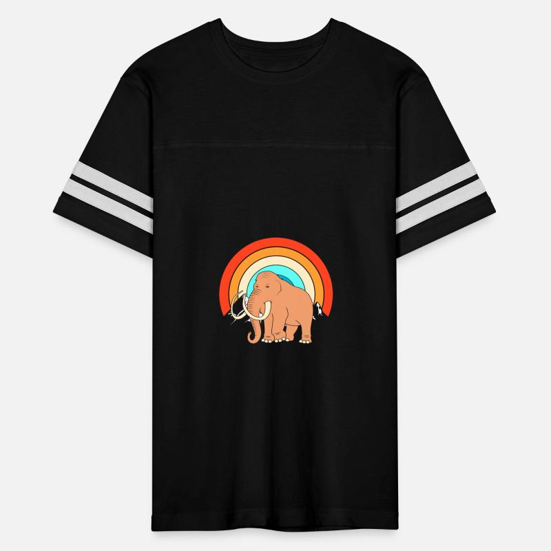 Rainbow Sunset Mountain Woolly Mammoth