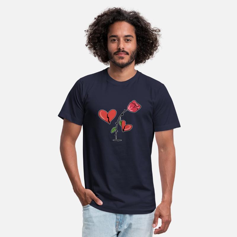 red rose broken heart symbol love