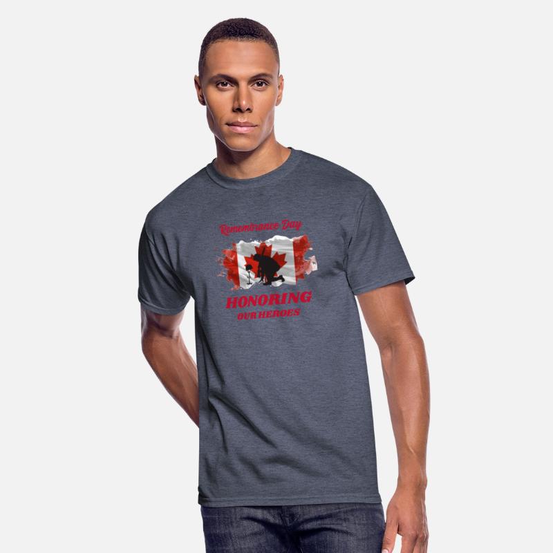 Remembrance Day Honoring Our Heroes Canada T-Shirt