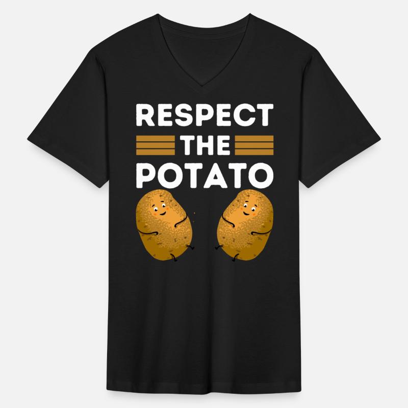 Respect The Potato Funny is Potato Meme Potatoes