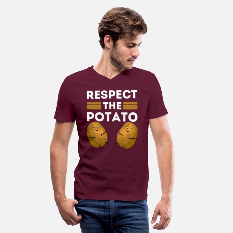 Respect The Potato Funny is Potato Meme Potatoes