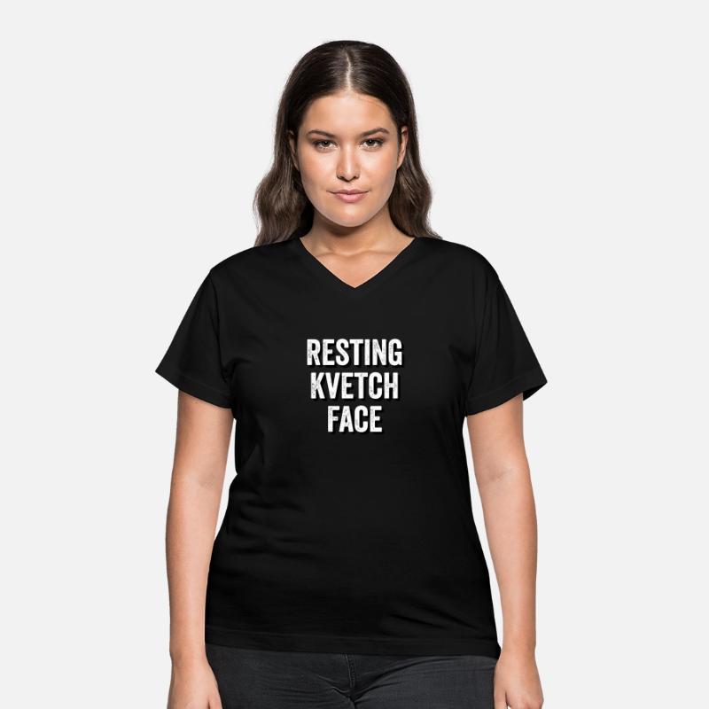 Resting Kvetch Face Funny Complain Yiddish Jewish