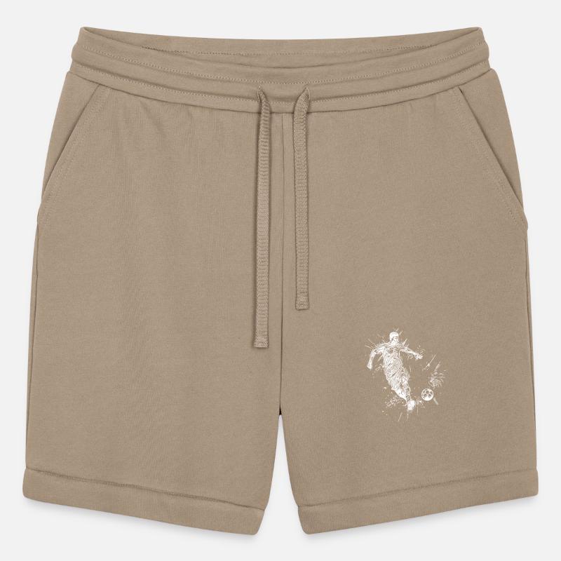 Retro Soccer Player Kicks A Ball