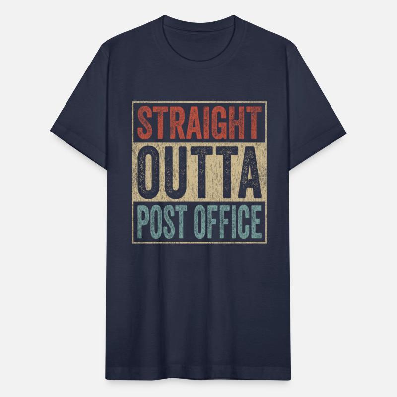 Retro Straight Outta Post Office