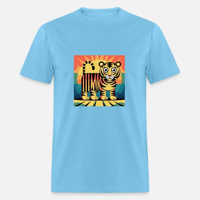 Retro stylized wildlife