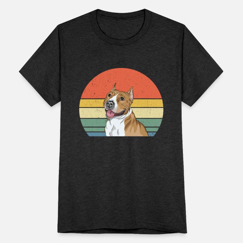 Retro Vintage Staffordshire Bull Terrier