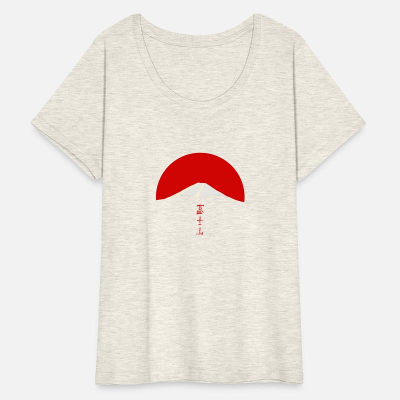 Rising sun over Fujiyama