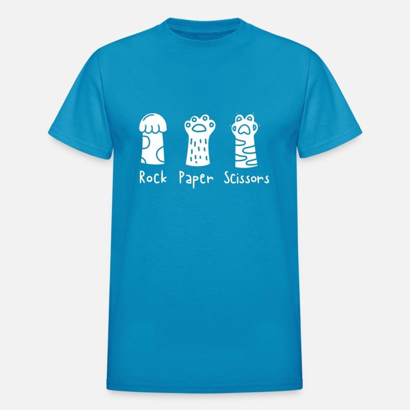 Rock Paper Scissors Hand Game Cat Paws Cat Lover