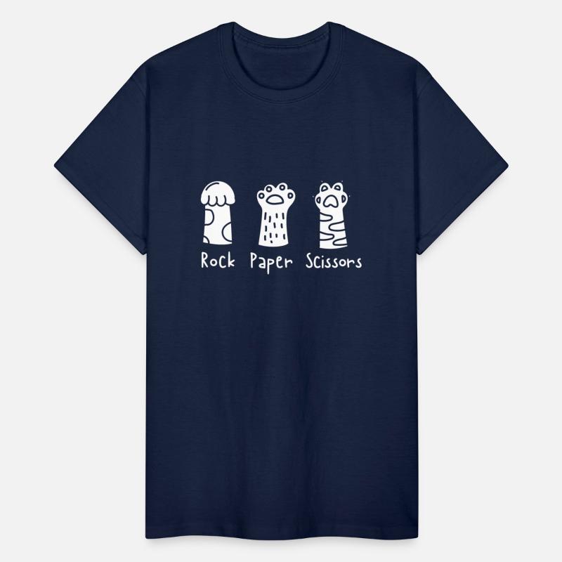Rock Paper Scissors Hand Game Cat Paws Cat Lover