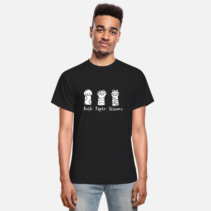 Rock Paper Scissors Hand Game Cat Paws Cat Lover