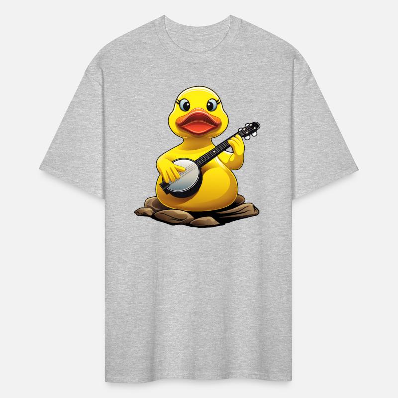 Rubber Duck Ducky Bluegrass Banjo Player