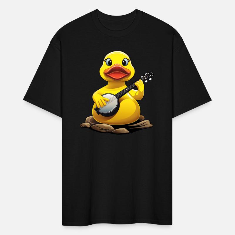 Rubber Duck Ducky Bluegrass Banjo Player