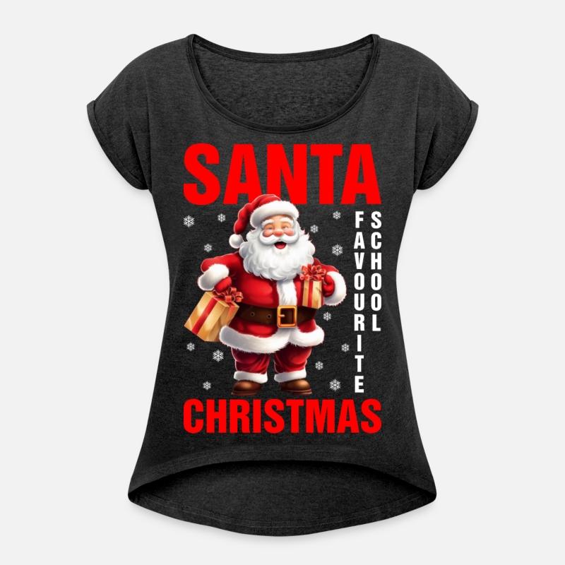 Santa Favourite School Christmas Tshirt
