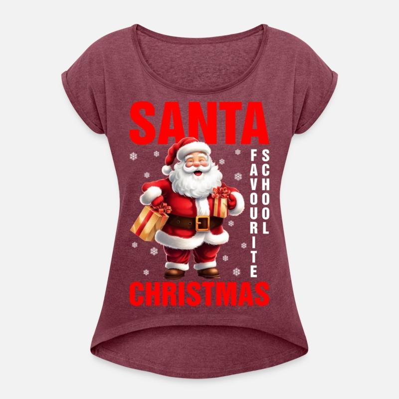 Santa Favourite School Christmas Tshirt