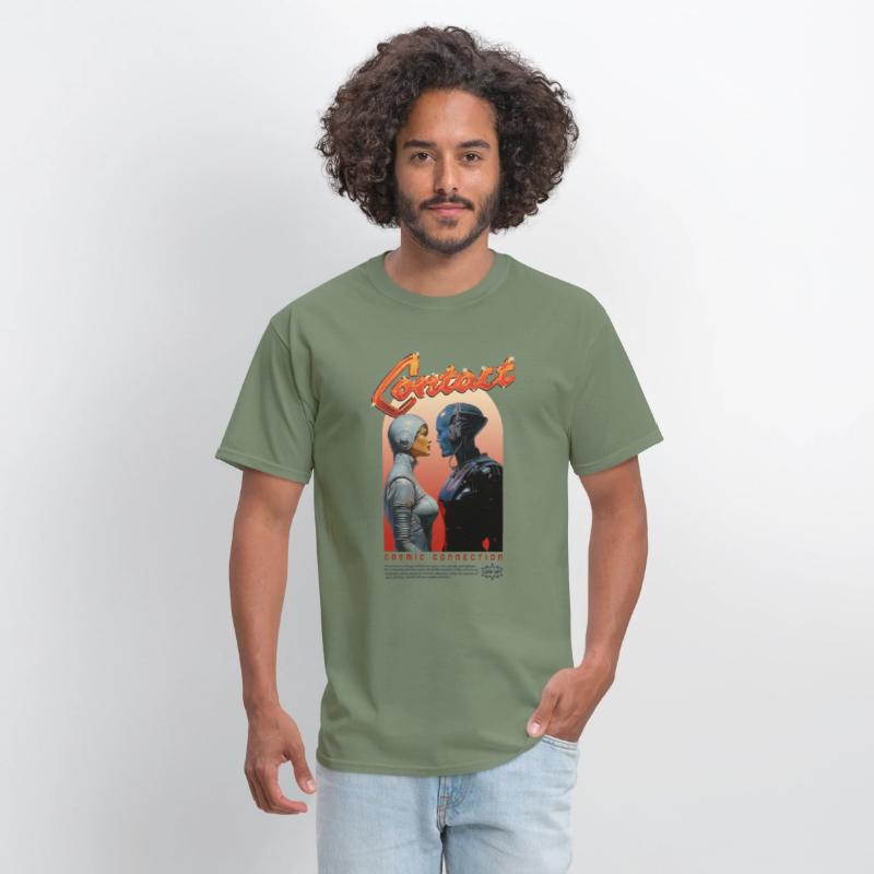 sci fi contact cosmic connection design