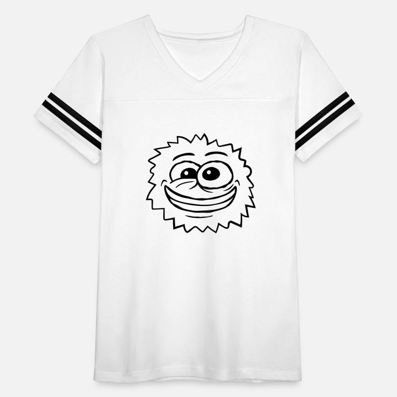 Shaggy monster crazy face