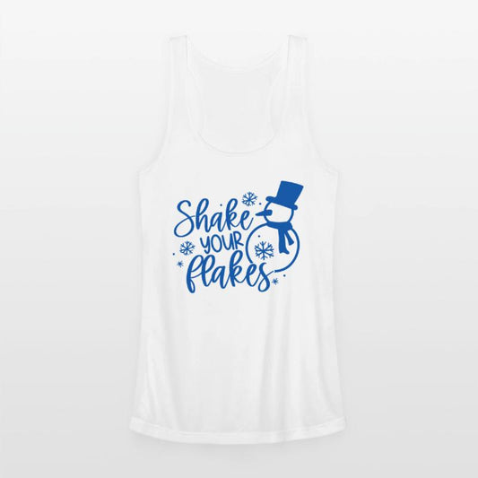 Shake Your Flakes Apparel Merry Christmas Snowman