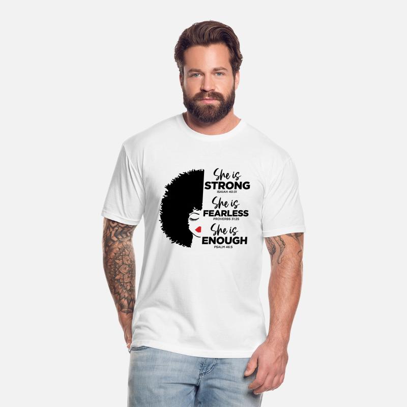 She is strong she is fearless she is enough