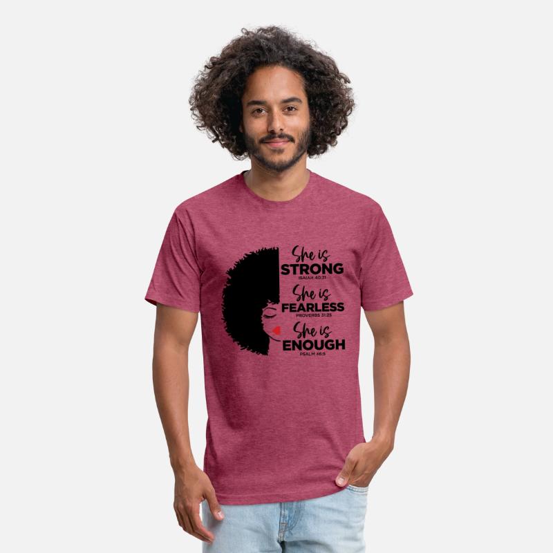 She is strong she is fearless she is enough