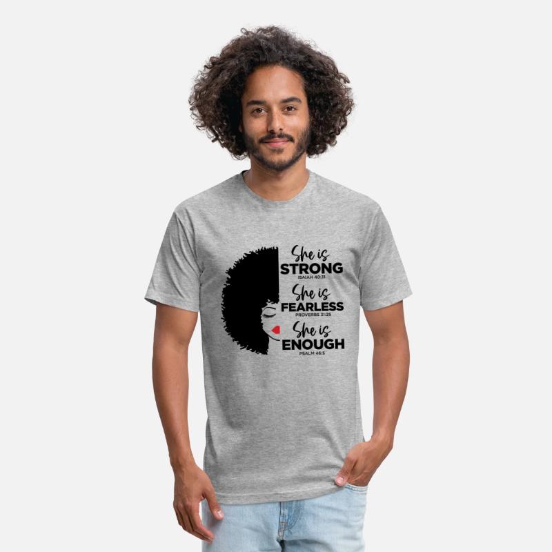 She is strong she is fearless she is enough