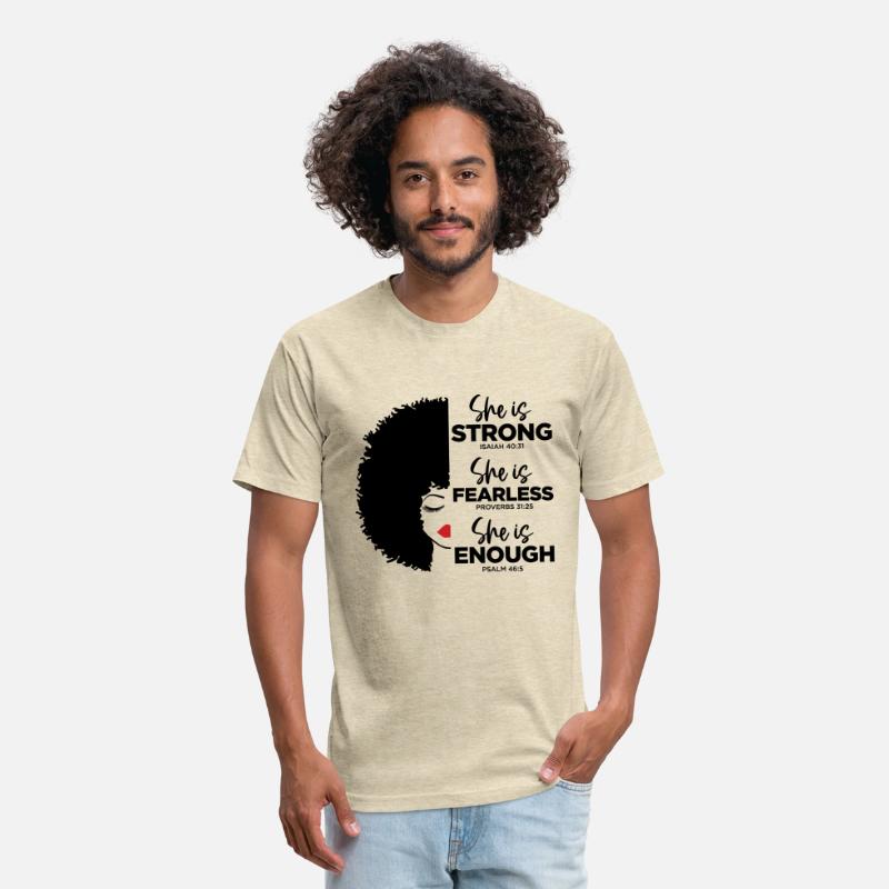 She is strong she is fearless she is enough