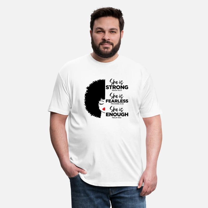 She is strong she is fearless she is enough