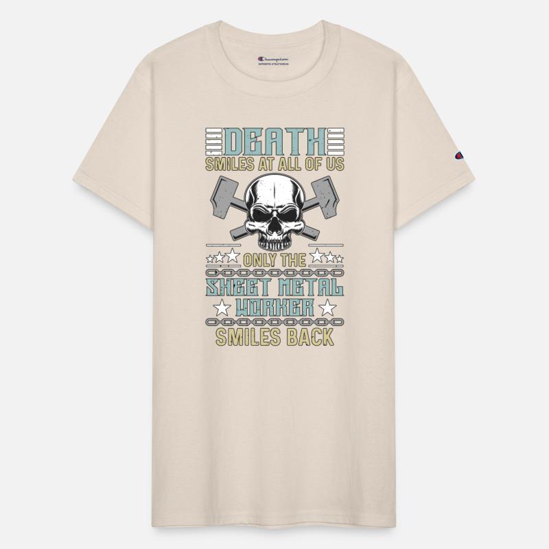 Sheet Metal Worker Death Smiles At All Of Mechanic