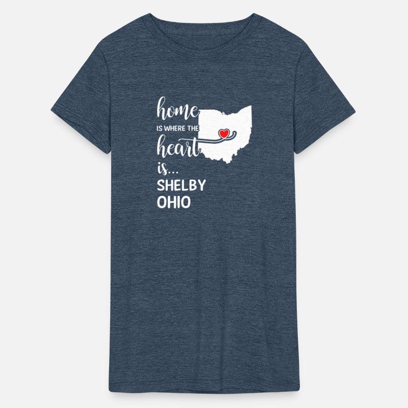 Shelby County Ohio Is Where My Heart Is Gift