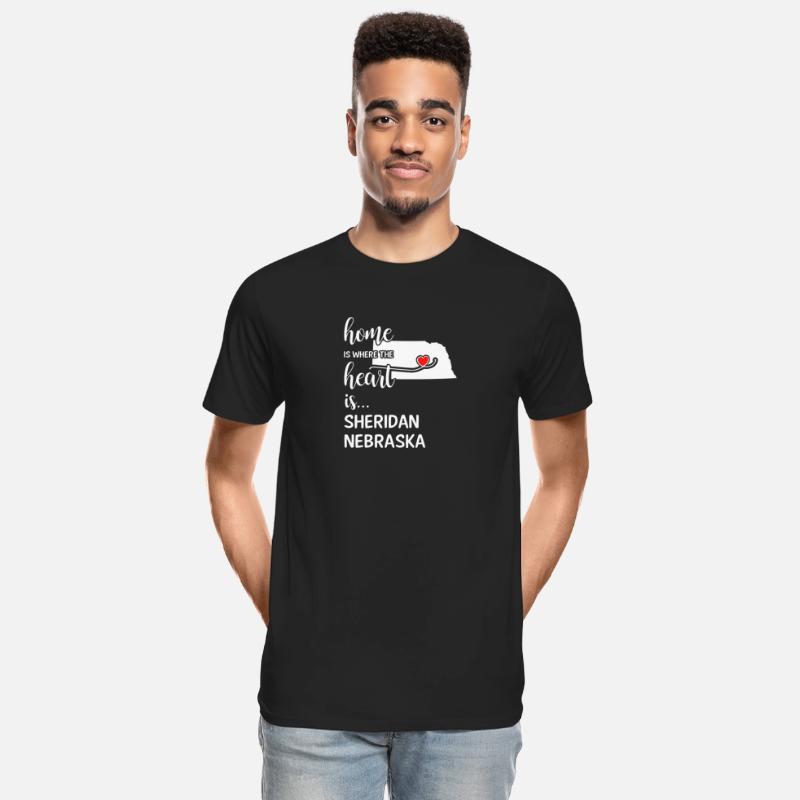 Sheridan County Nebraska Is Where My Heart Is Gift