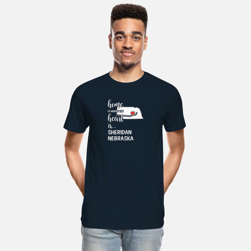 Sheridan County Nebraska Is Where My Heart Is Gift