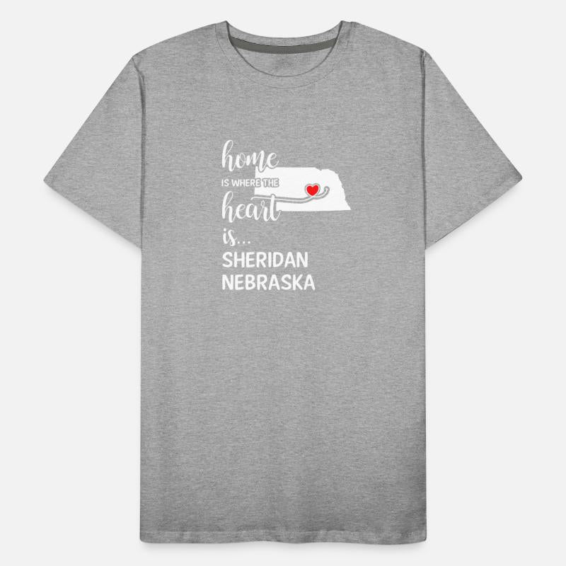 Sheridan County Nebraska Is Where My Heart Is Gift