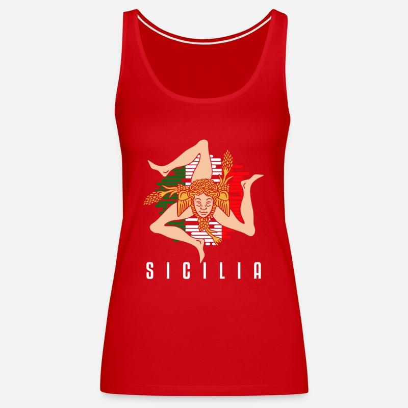 Sicilia Flag Sicily Palermo Italy