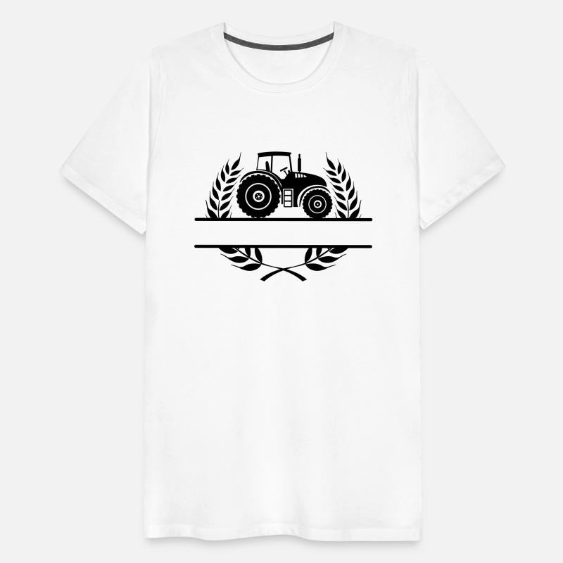 Side View Tractor in Laurel Wreath