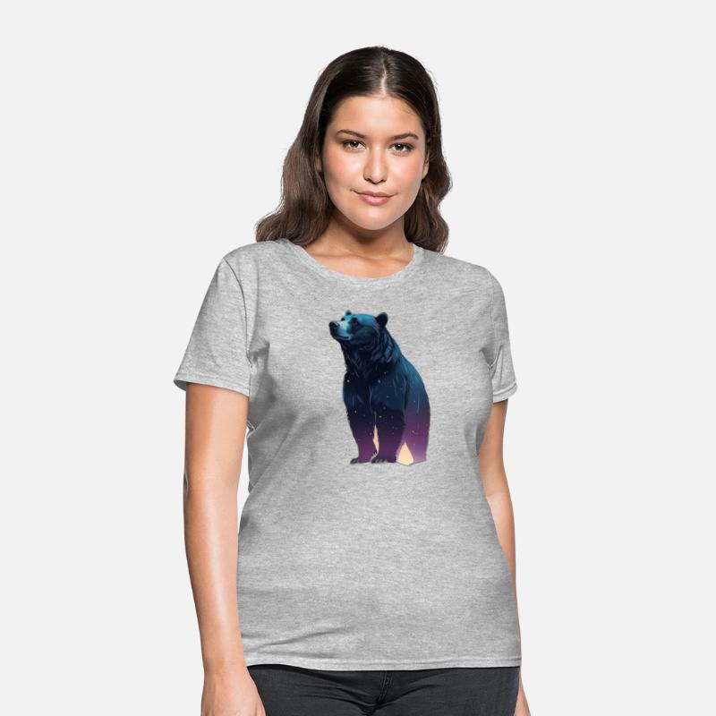 silhouette of a bear