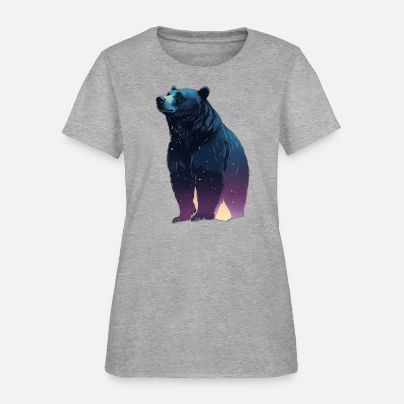 silhouette of a bear