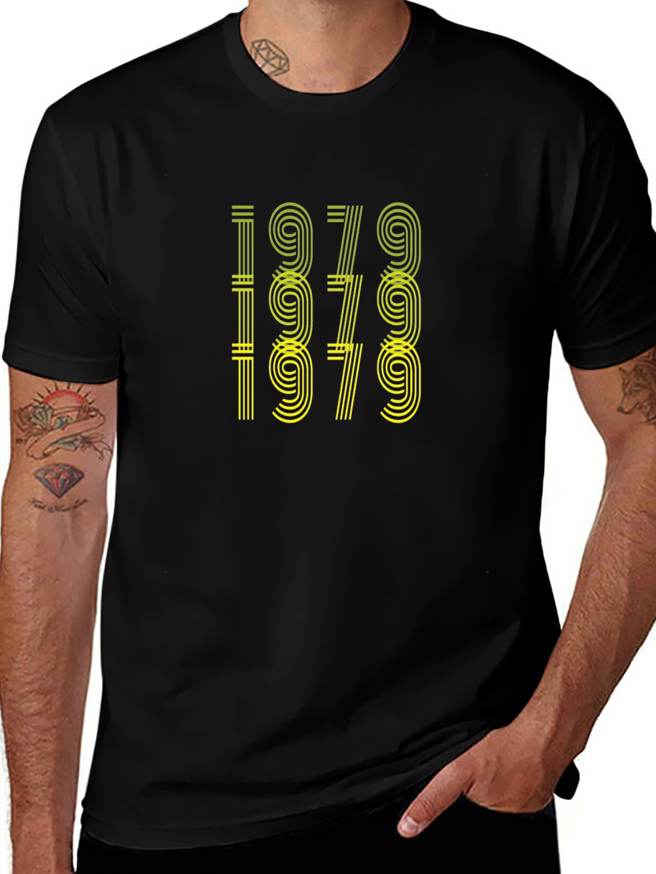 1979 Retro Graphic Tee - Vintage Style Birthday T-Shirt