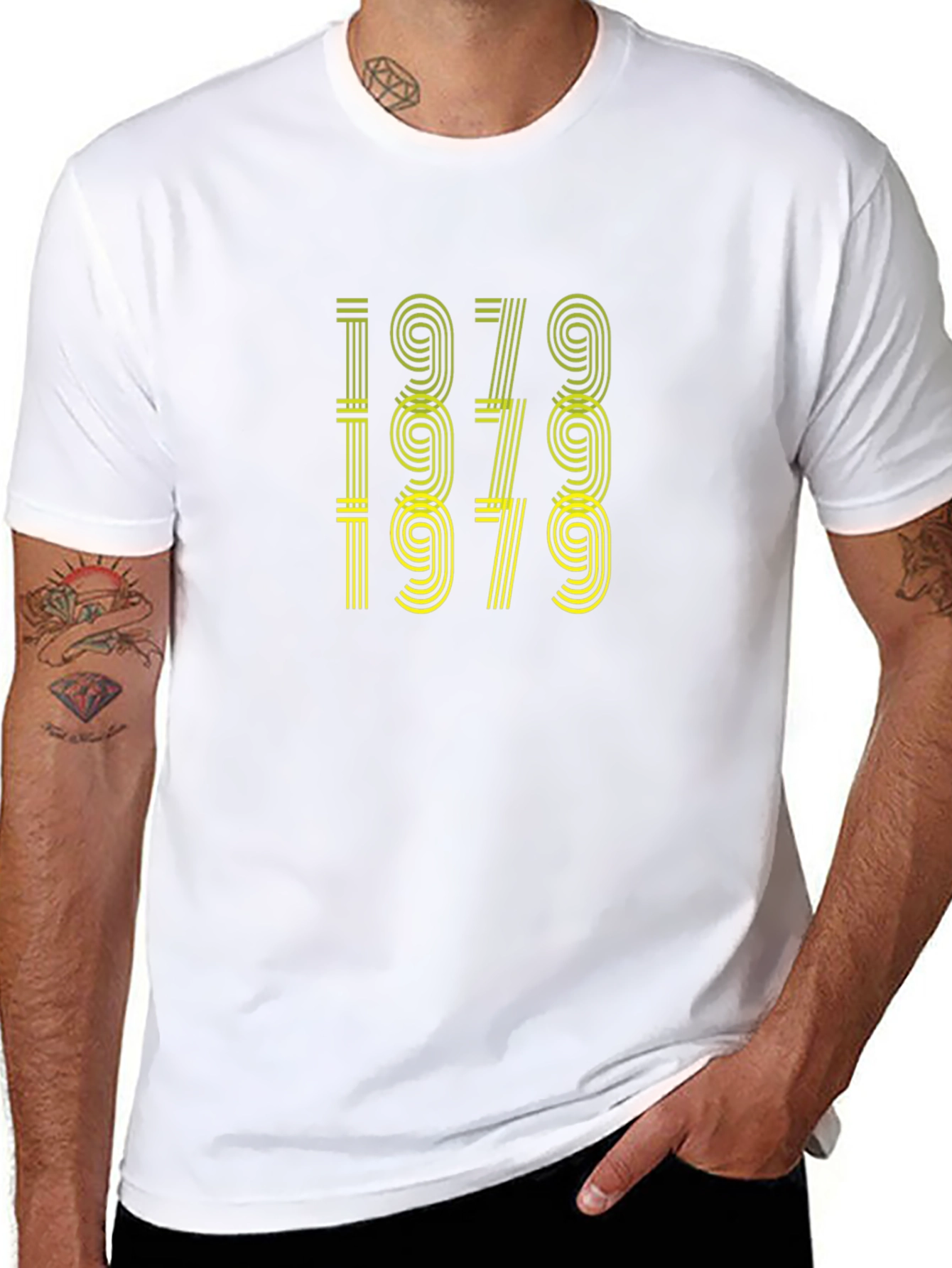 1979 Retro Graphic Tee - Vintage Style Birthday T-Shirt