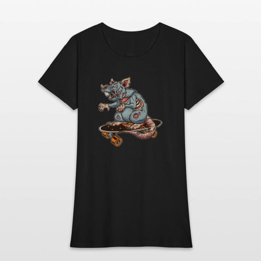 Skateboarder Rat Skater Mouse Zombie Boarder