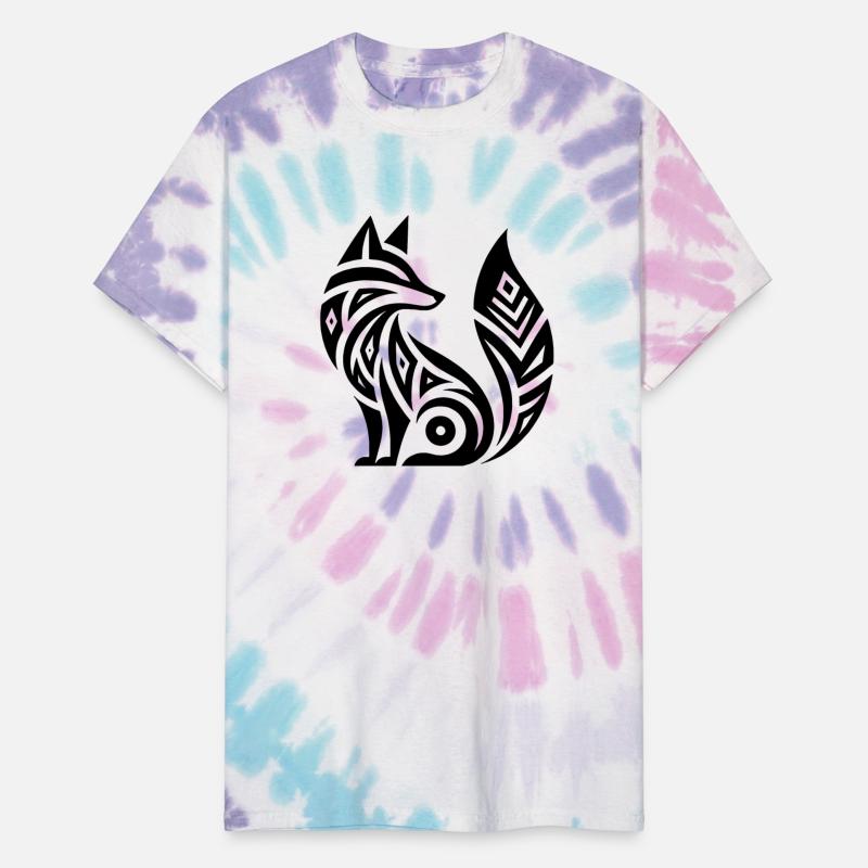 Smart Fox In Tribal Tattoo Style