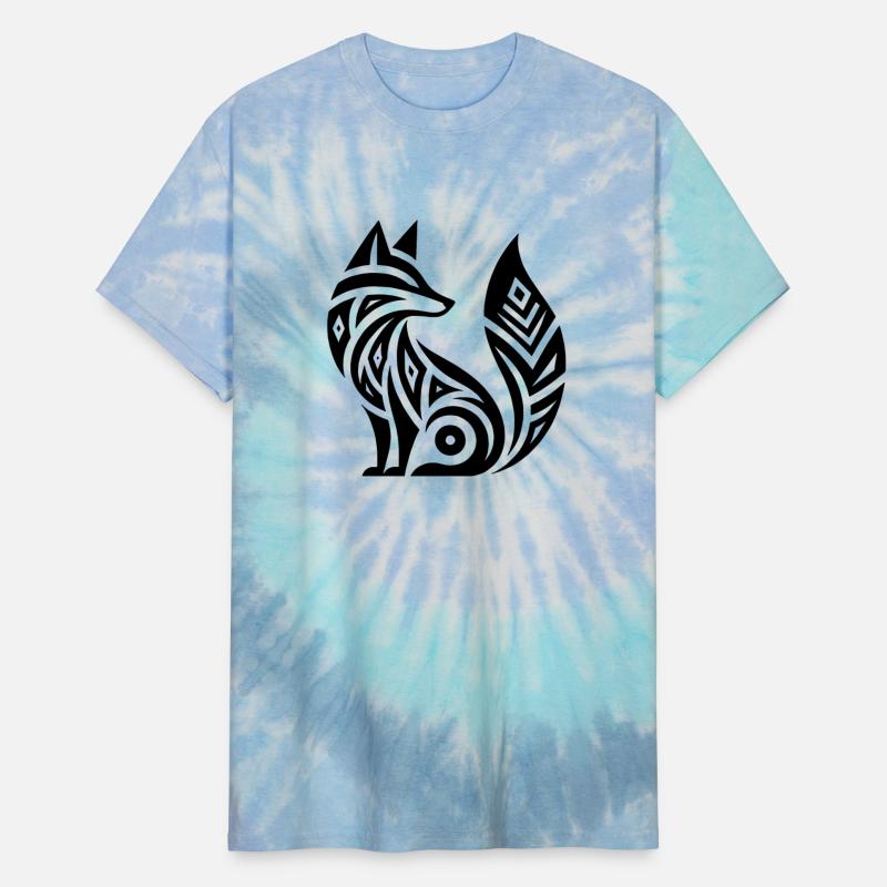 Smart Fox In Tribal Tattoo Style