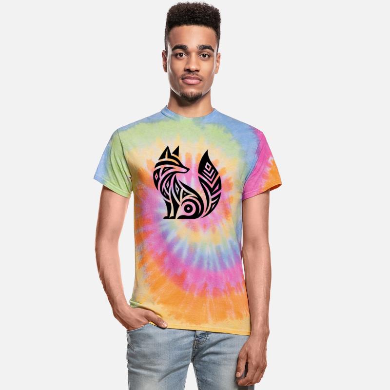 Smart Fox In Tribal Tattoo Style