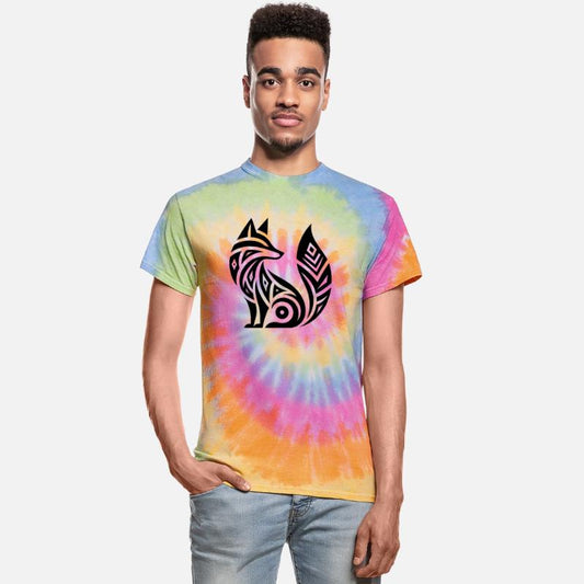 Smart Fox In Tribal Tattoo Style