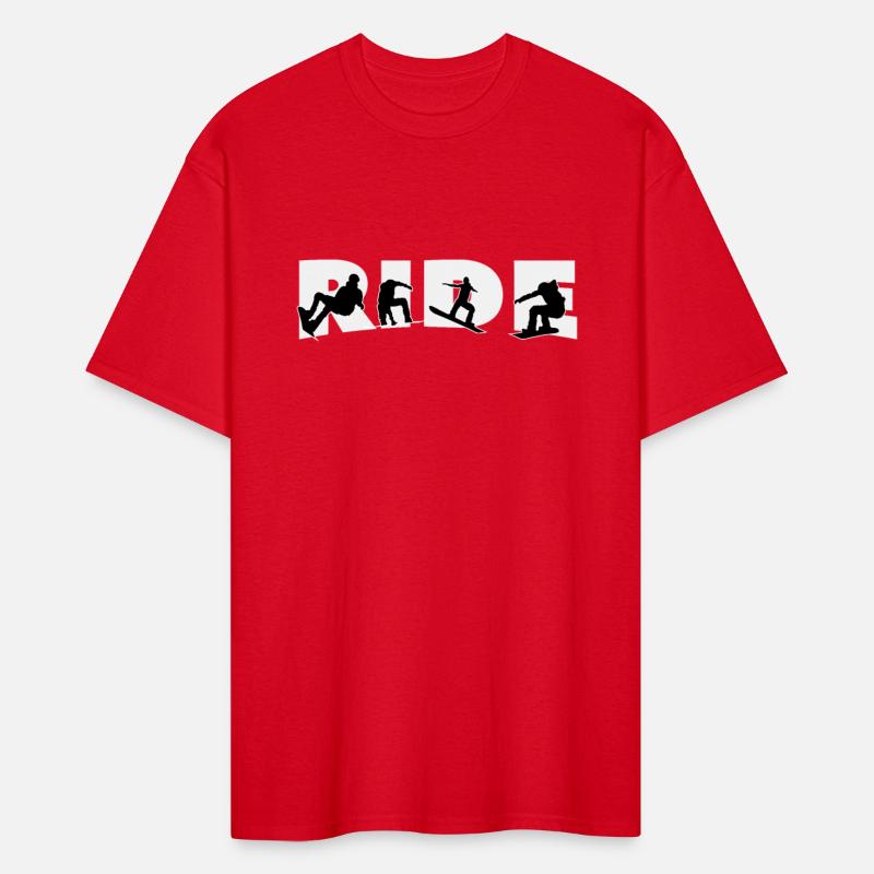 Snowboard Ride - Snowboarding Shirt