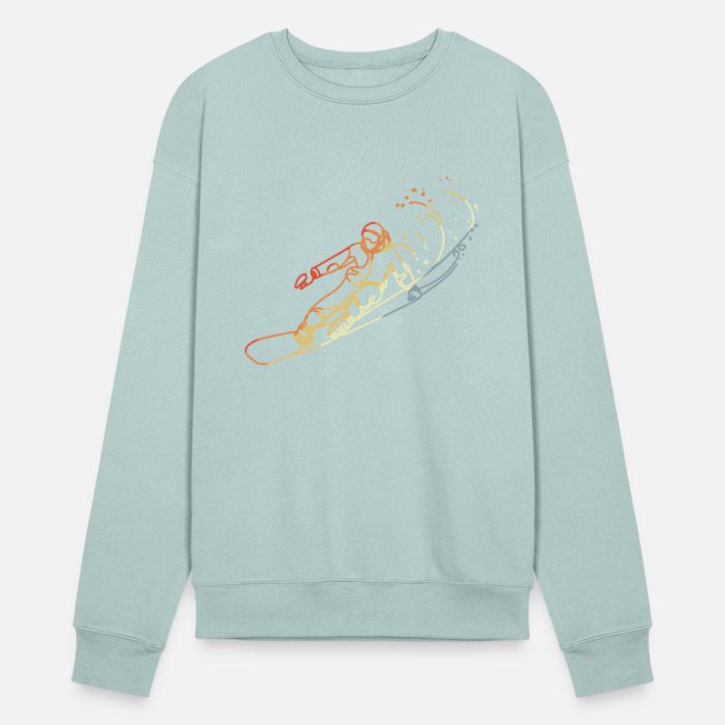 Snowboarder Vintage Look