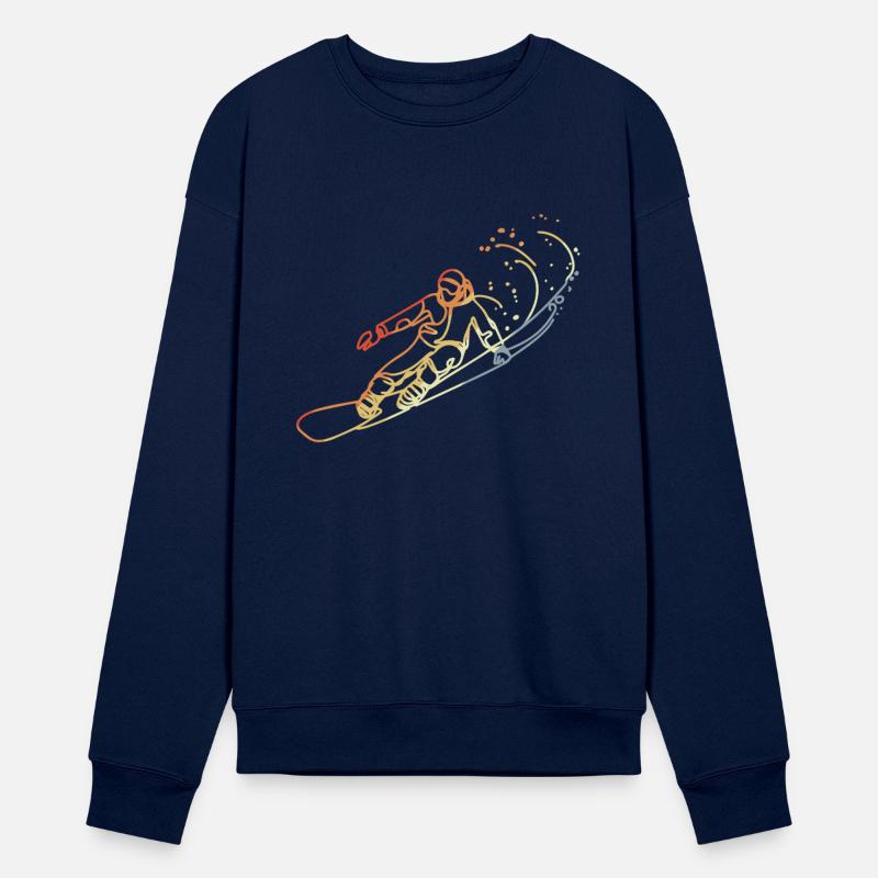 Snowboarder Vintage Look