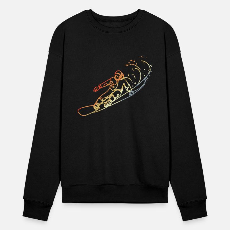 Snowboarder Vintage Look