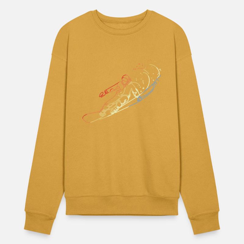 Snowboarder Vintage Look