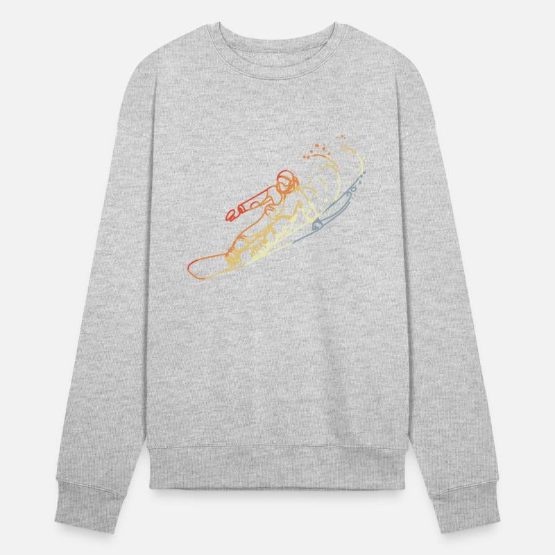 Snowboarder Vintage Look